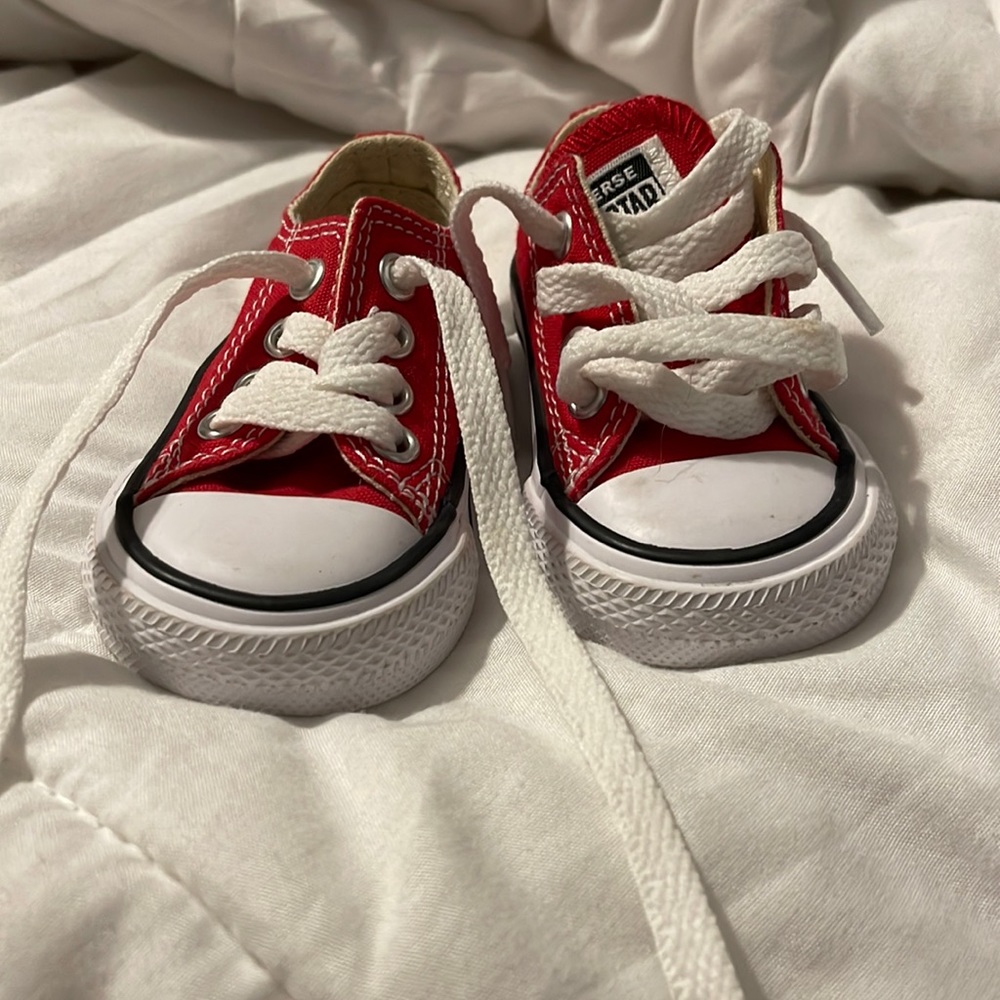 Red Baby Converse